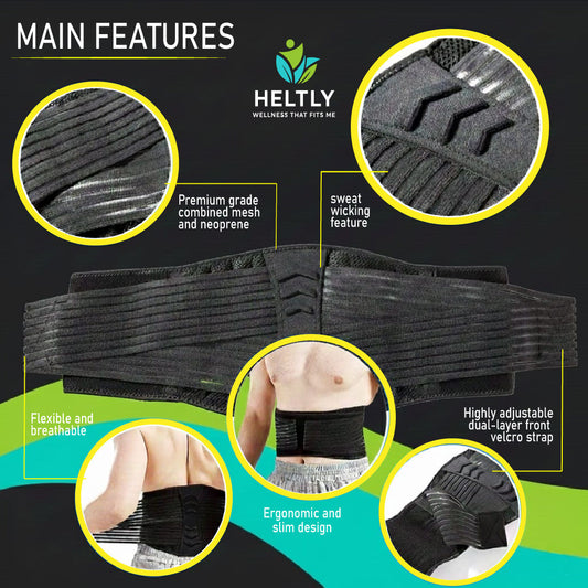 Lumbar support back brace