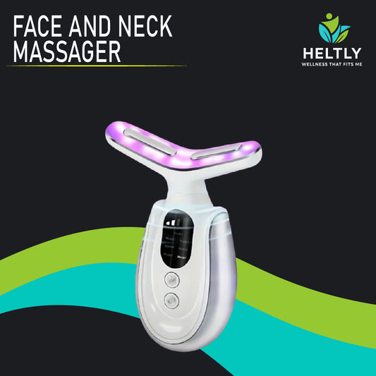 Face and neck massager