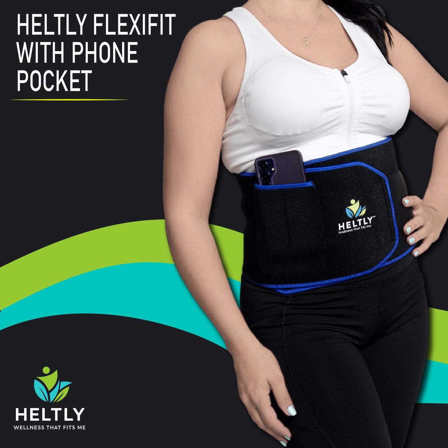 Heltly FlexiFit With Phone Pocket